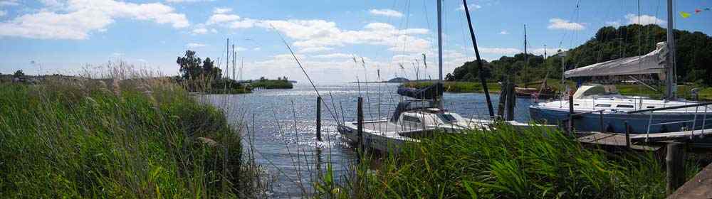 Der Hafen von Baabe