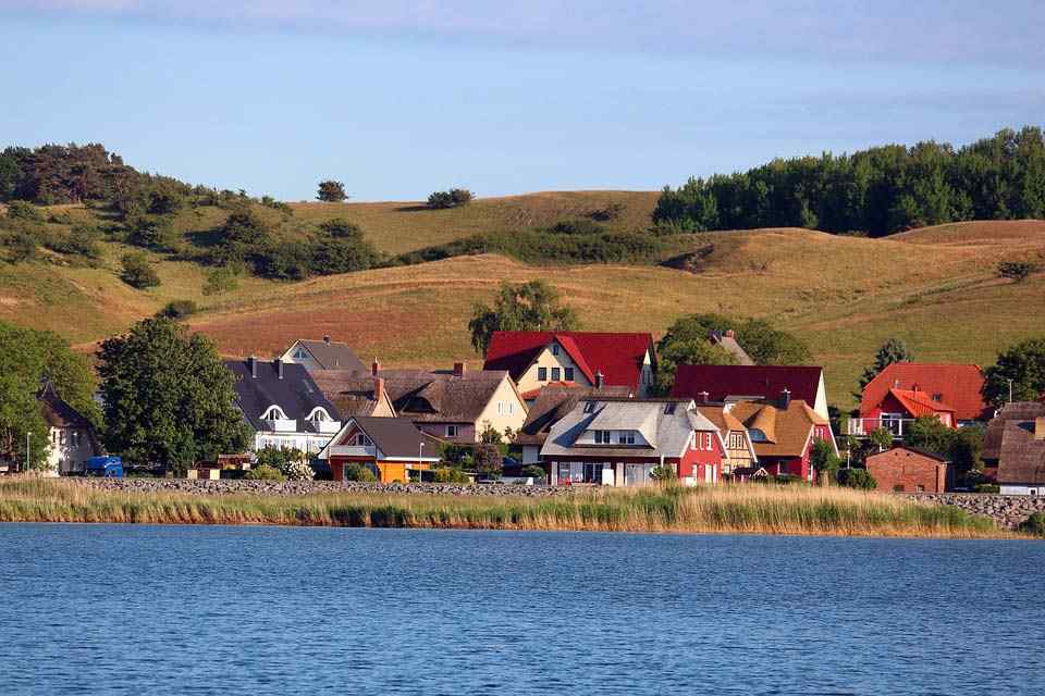 Gager auf Rügen auf der Halbinsel Mönchgut