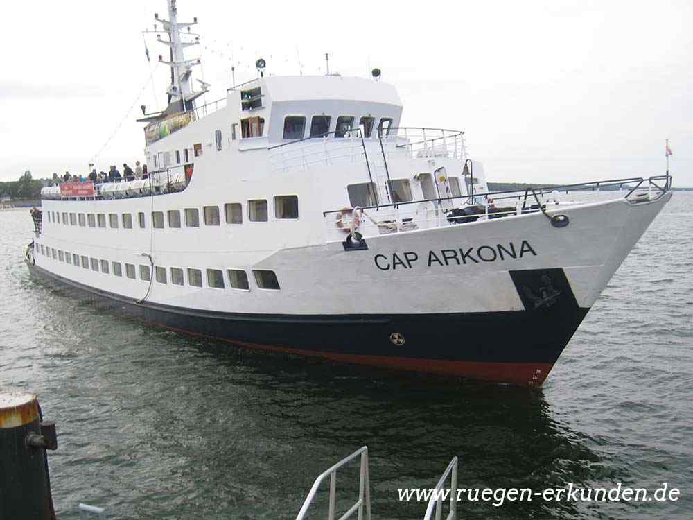 Das Schiff MS Cap Arkona