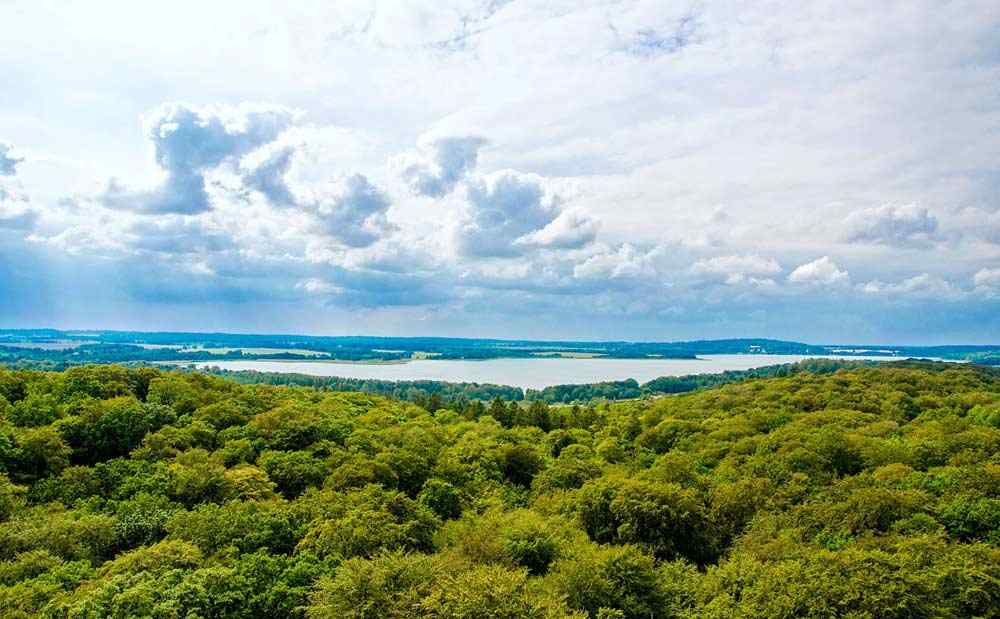 Prora mit Jasmunder Bodden auf Rügen