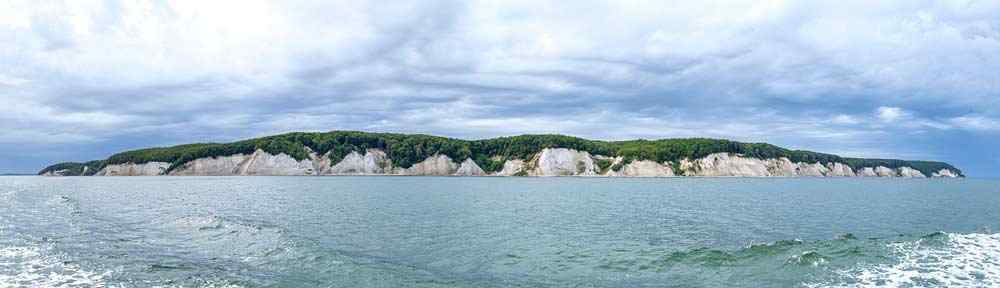 Panorama von der Steilküste