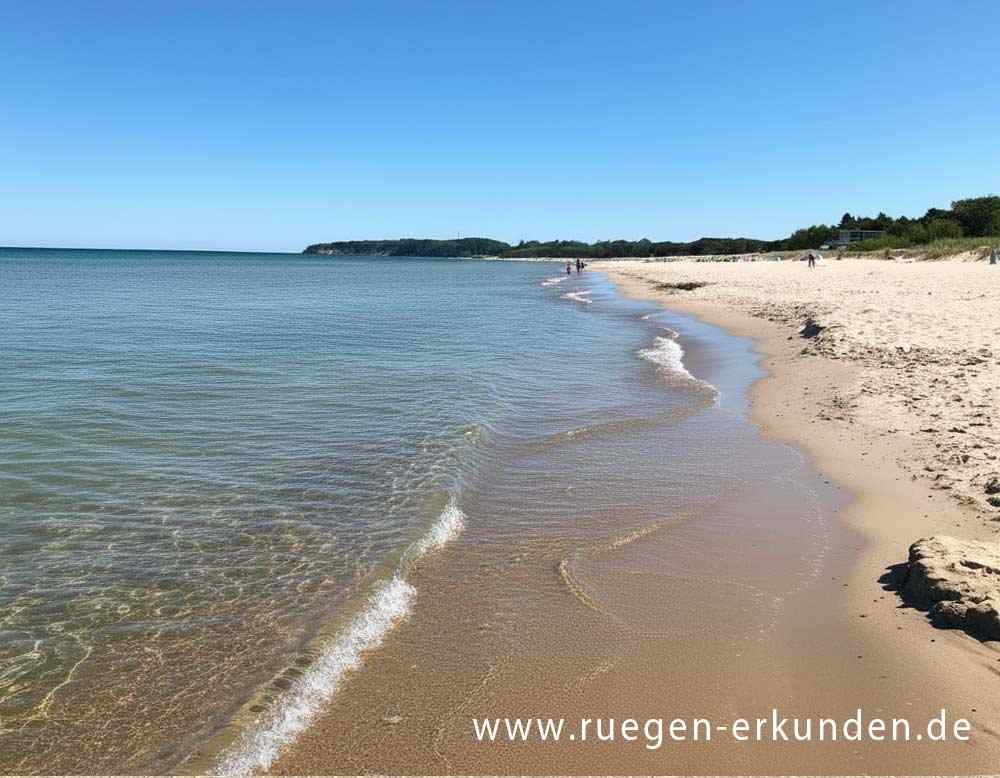 Schönste Strände auf der Insel Rügen - hier Seelin