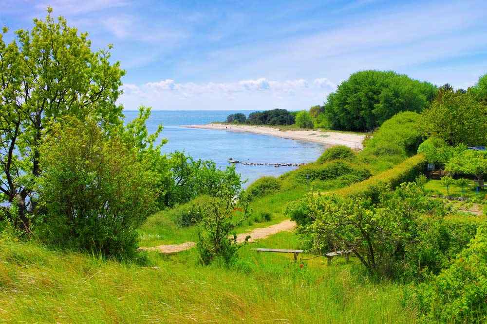 Ein Strandabschnitt bei Thiessow auf Rügen (depositphotos.com)